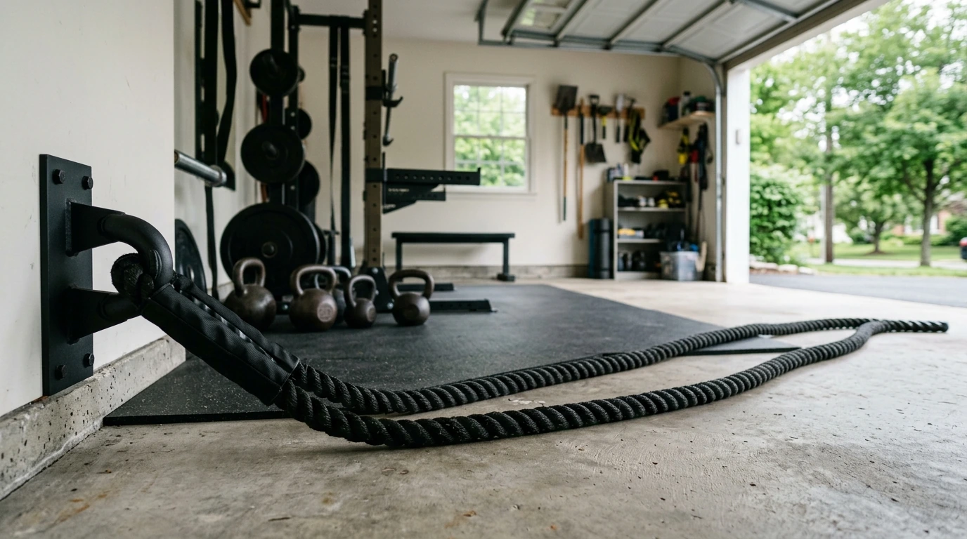 Heavy Battle Rope Sleeve & Anchor: Setup, Workouts, Care