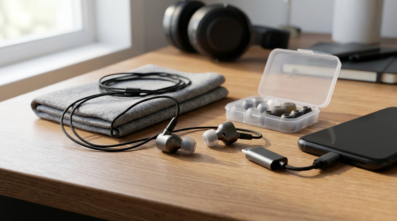 Hi-Res Dynamic Driver Earphones: Fit, Tuning & Pairing