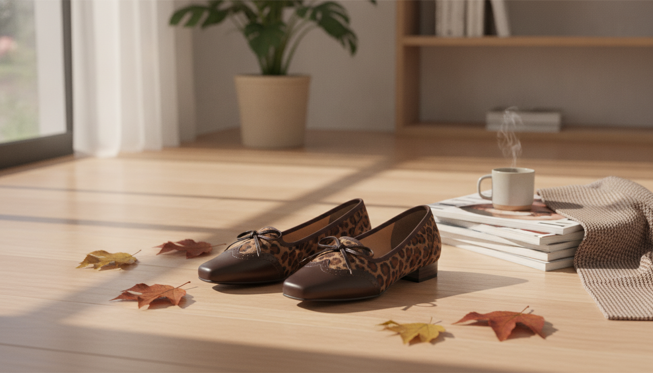 Leopard Print Square-Toe Brogue Loafers: Style Guide