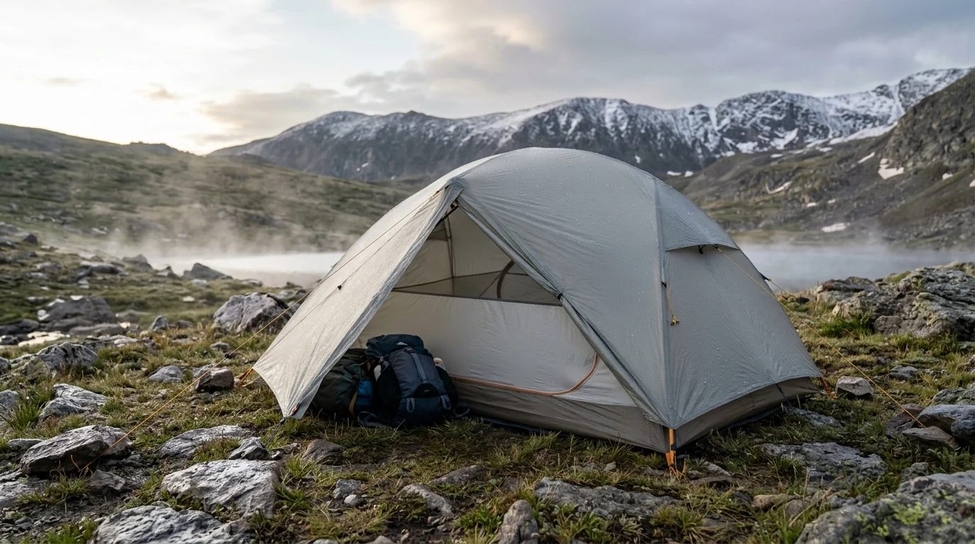 Ultralight 2-Person 4-Season Tent: Waterproof, Double-Layer