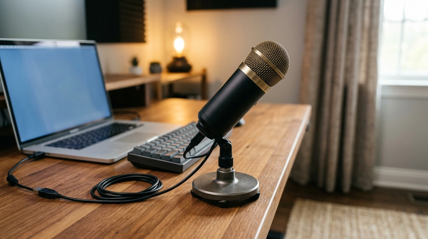 Vintage USB Condenser Mic: Desktop Streaming Setup Tips