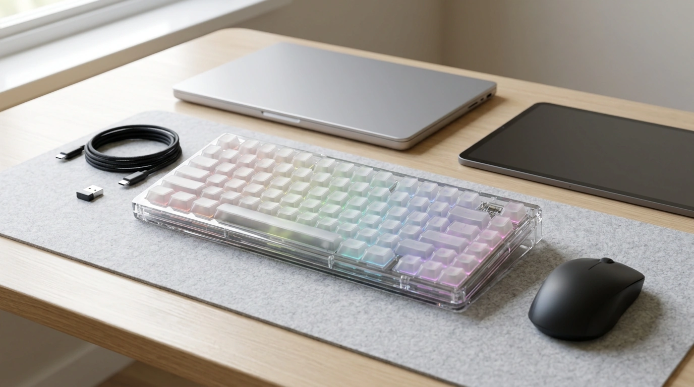 Wireless Transparent RGB Mechanical Keyboard Buying Guide
