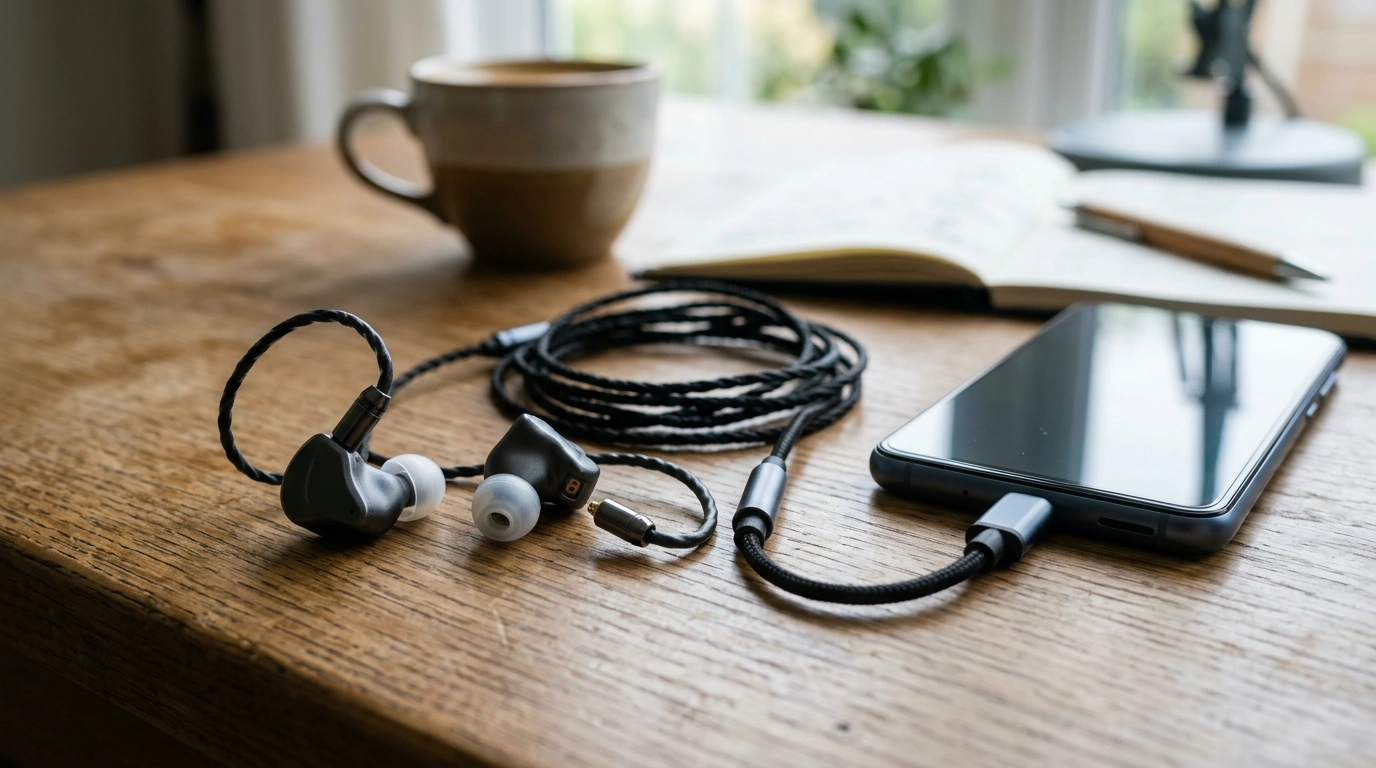 10mm MMCX HiFi IEMs for Android: Wired Clarity & Bass