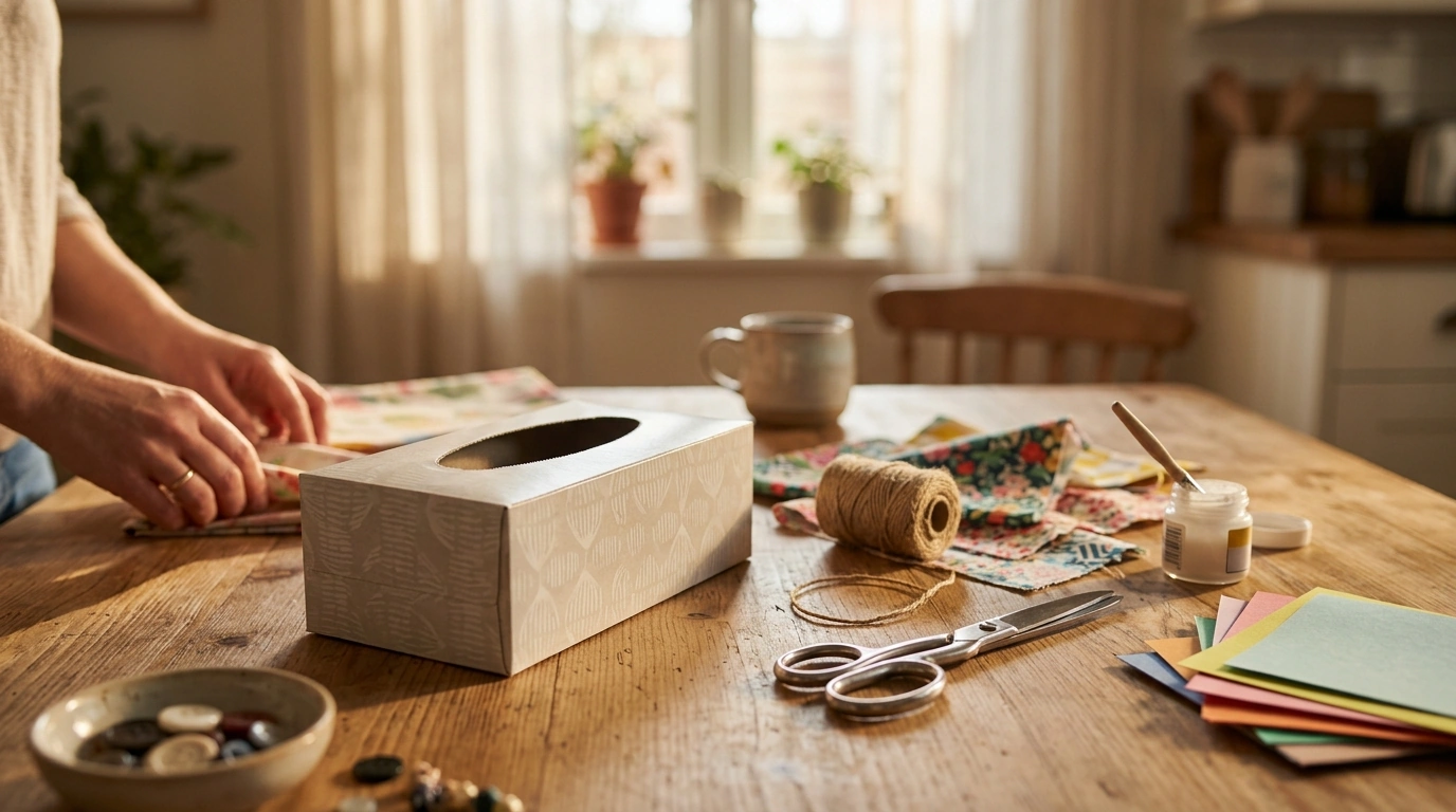 5 Useful Ways to Repurpose an Empty Tissue Box