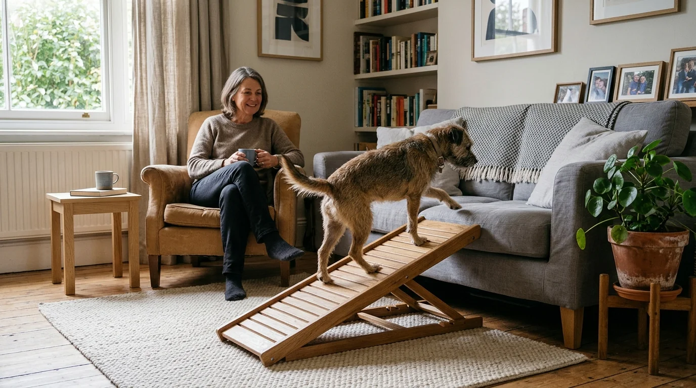 Folding Wooden Dog Ramp: Fit, Setup and Storage
