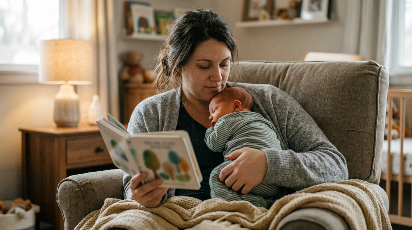 Reading to Your Newborn from Day One: Calm, Easy Tips