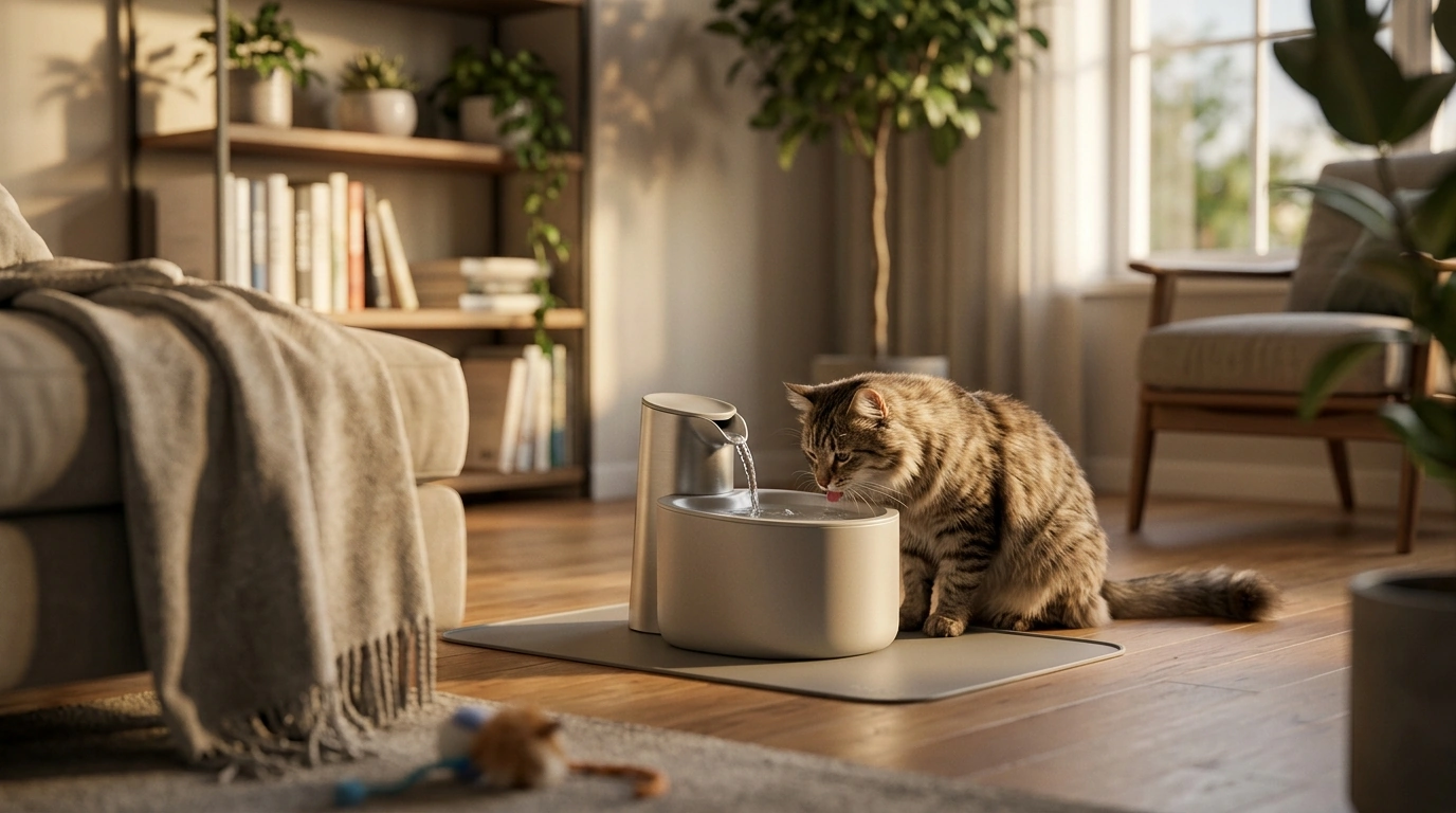 Cordless Cat Fountains: What Works Without an Outlet