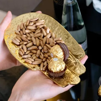 Brass Buddha Hand Tray: A Calm Catchall for Essentials