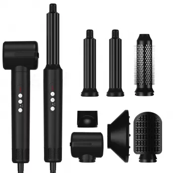 7-in-1 High-Speed Ionic Dryer Brush: Smooth Blowouts Fast