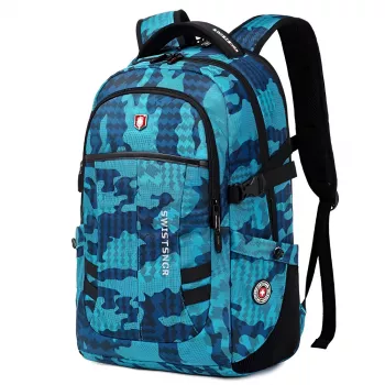 Waterproof 17.3 Laptop Backpack with USB Port
